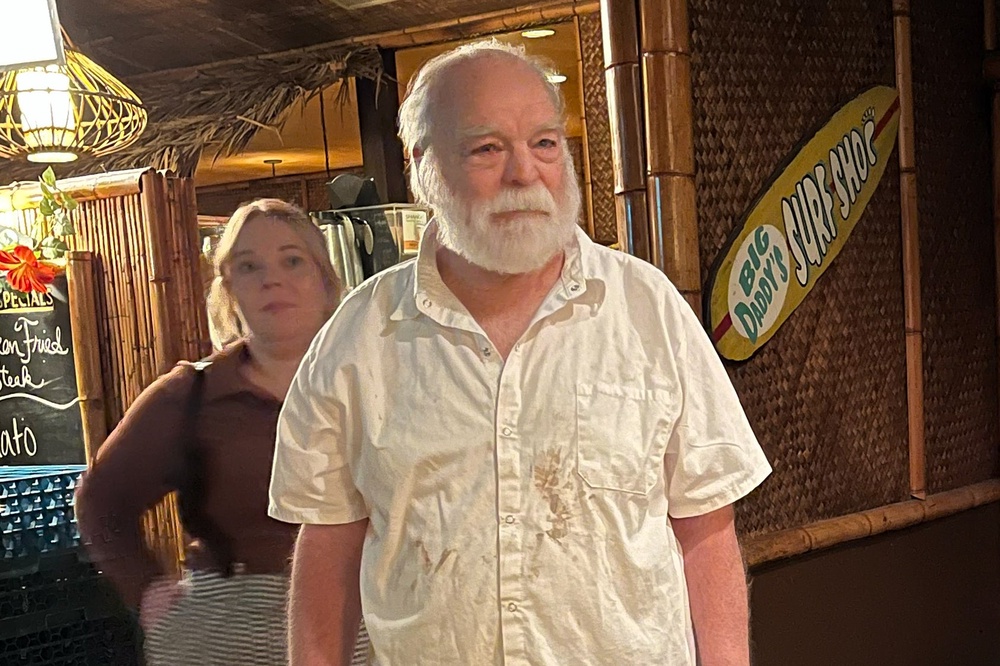 Richard Riehle during the filming of ’The Cowboy Killer’ (Ben Solenberger/ Multicom Entertainment Group, Inc. via AP)