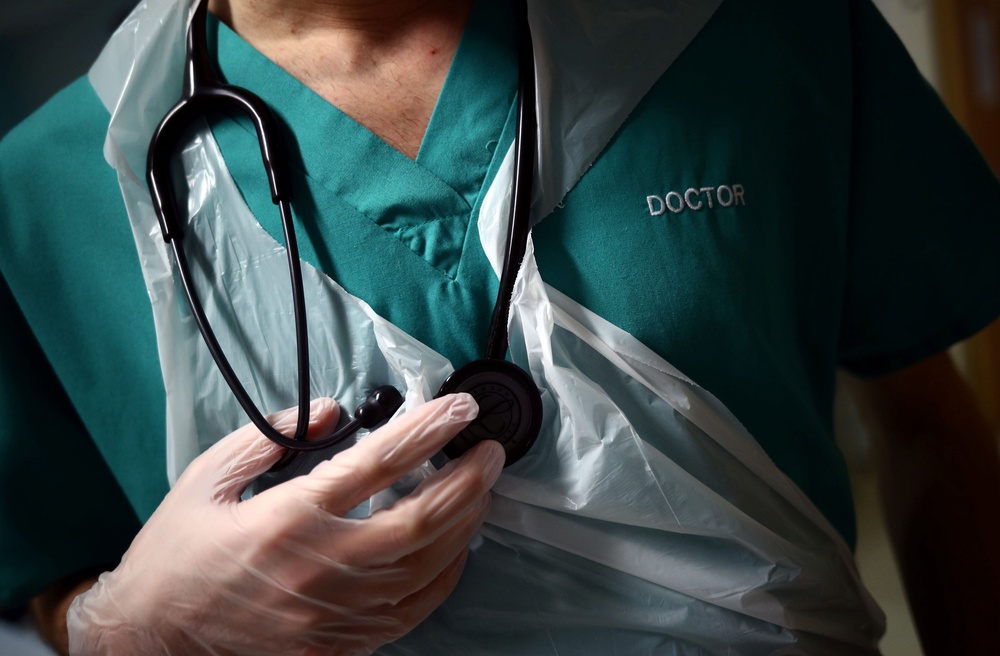 The Department of Health and Social Care (DHSC) and NHS England told the independent doctors’ pay review body it could plan the uplift 'without having to make trade-offs against headline government health commitments' (AFP/Getty)