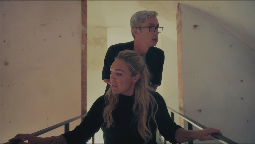 Mat Fraser and Sophie Morgan in 'The Experiment' (Channel 4)
