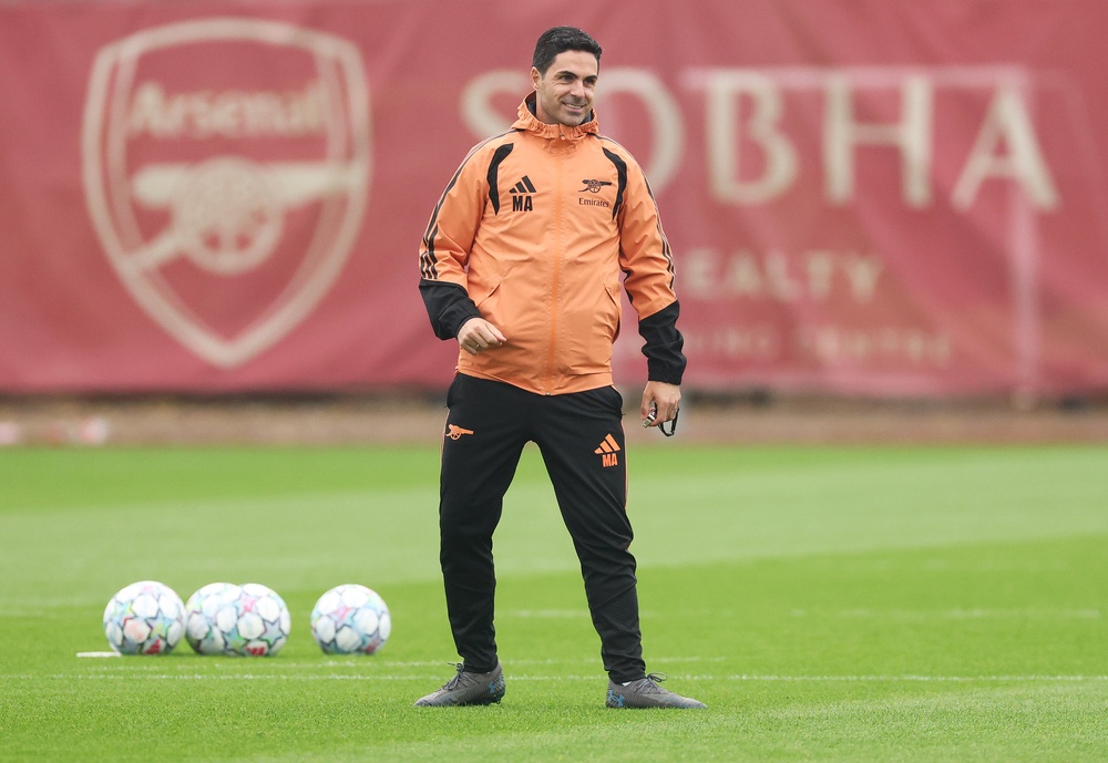Mikel Arteta's bold plan to rule Europe with Arsenal could be tested at Bayern (Getty)