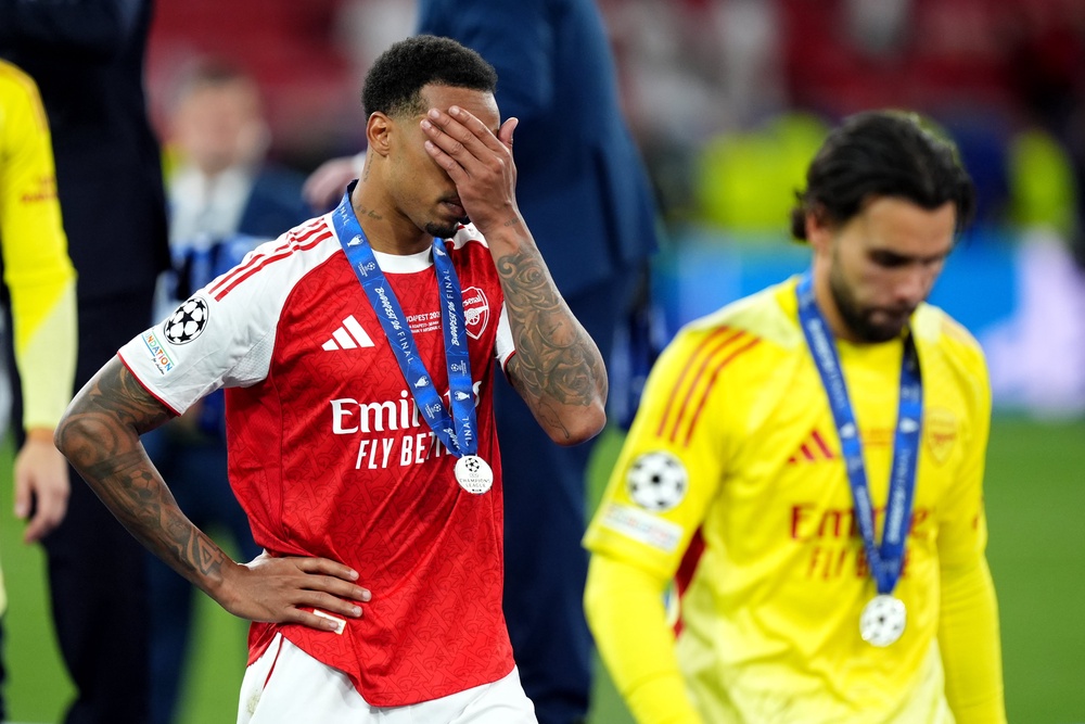 Arsenal were beaten in last season’s final (PA Wire)