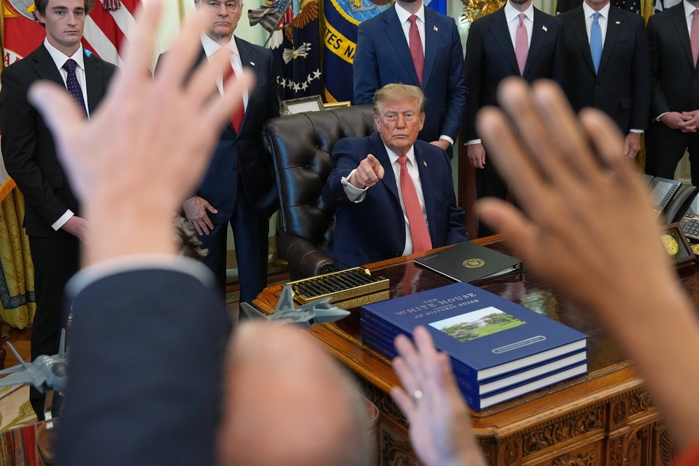 Trump ended his press conference after losing control and telling me to be ‘quiet.’ But, I’ll be back at the White House tomorrow (AP Photo/Jacquelyn Martin)