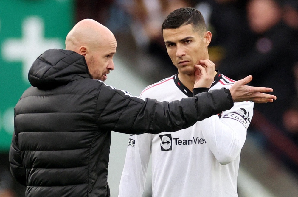 Erik ten Hag's comments about Cristiano Ronaldo and the Man United hierarchy have caused a stir (Reuters)