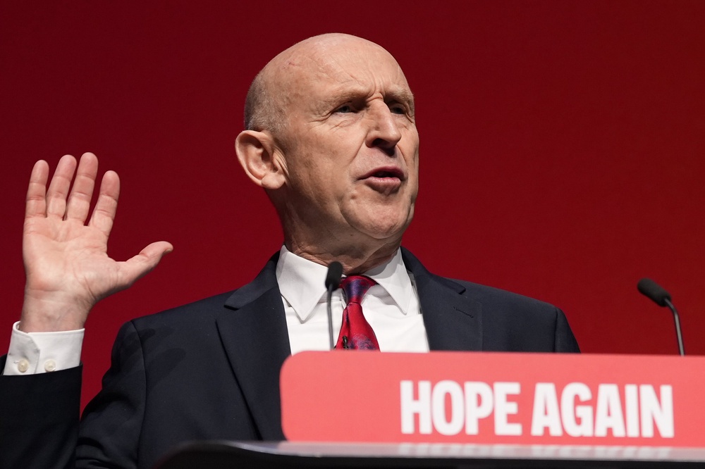 Chancellor John Healey said price rises from global conflicts were ‘hitting Britain’ (Peter Byrne/PA) (PA Wire)