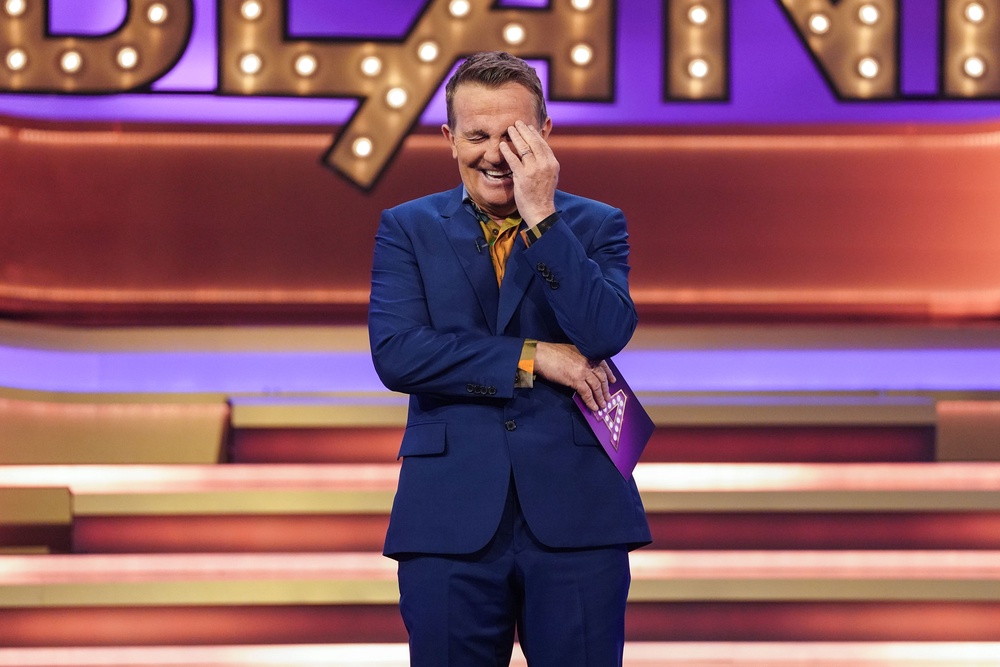 Bradley Walsh presenting ‘Blankety Blank’ (BBC)