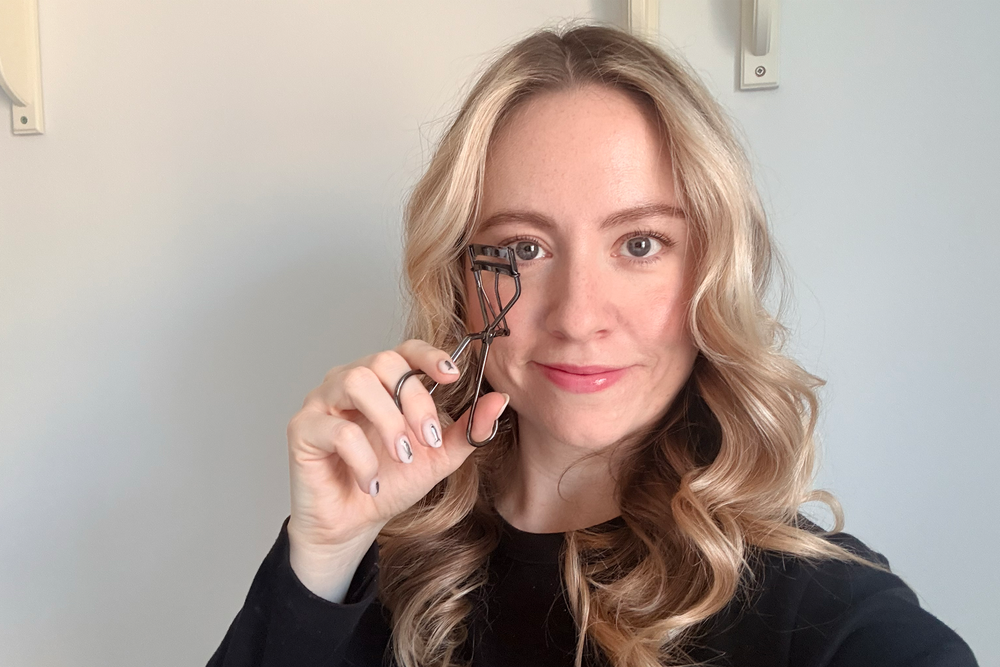 The rounded pad makes it easier to fit your whole lash line under (Louise Whitbread/The Independent)