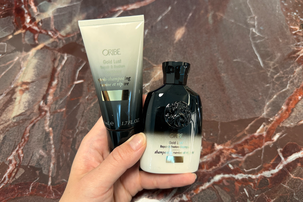 The Oribe shampoo minis feel a bit like filler (Alice Reynolds/The Independent)