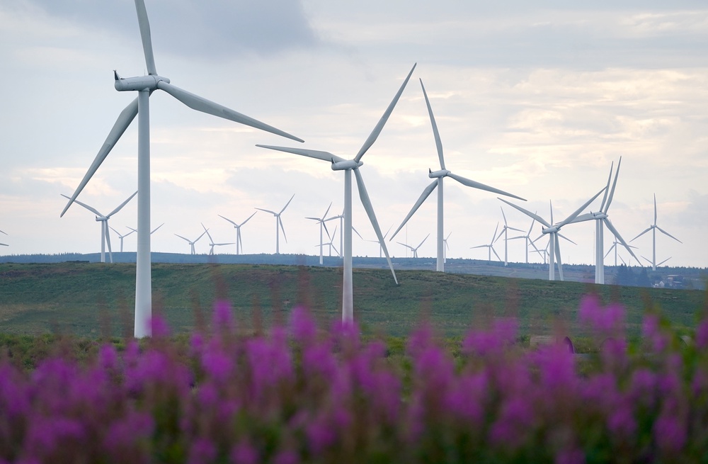 The US president has long railed against ‘windmills’ (Andrew Milligan/PA) (PA Archive)