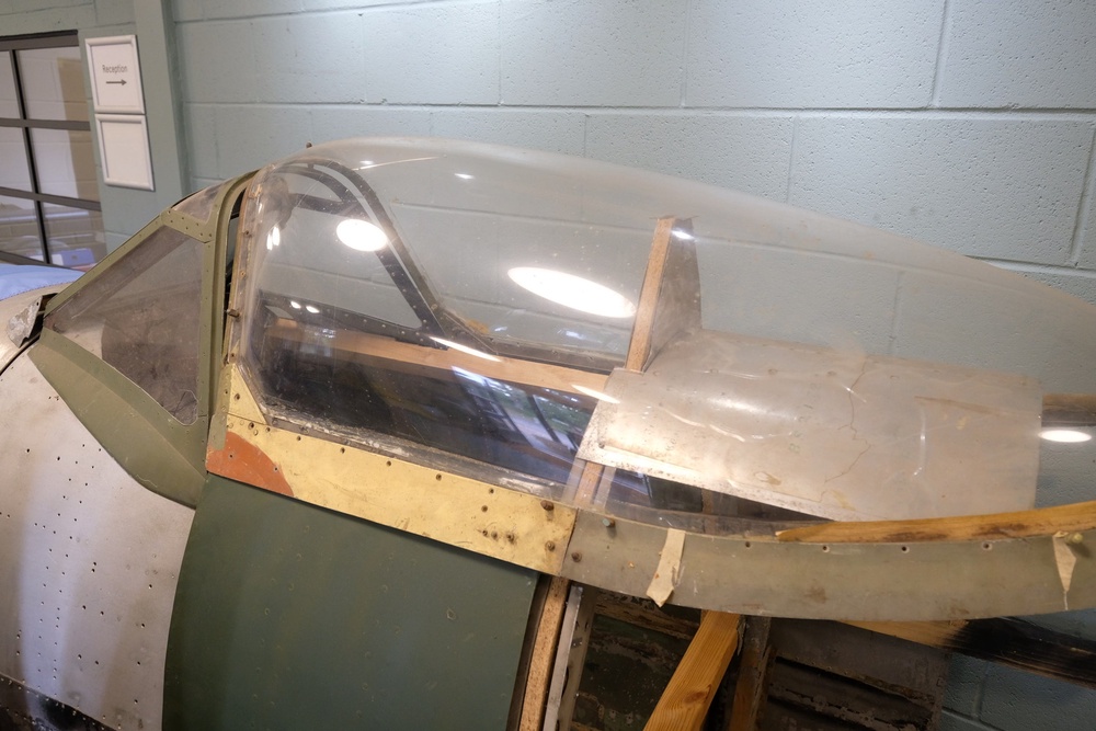 The Spitfire fuselage sold for £18,000 (Dominic Winter Auctioneers)