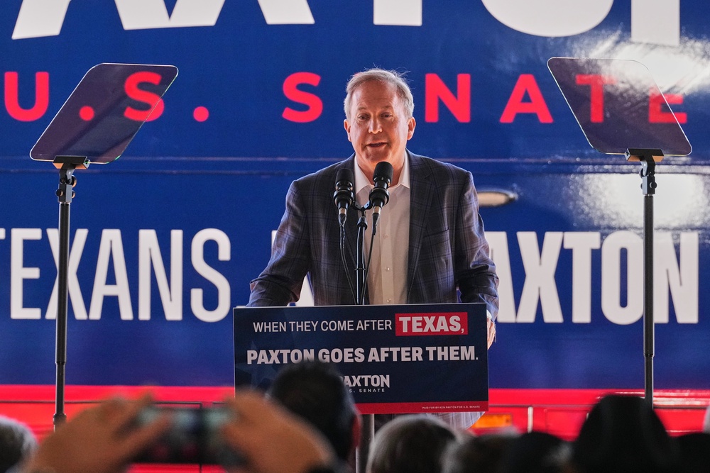 Bush tore into Texas Attorney General and Republican nominee for the US Senate Ken Paxton (pictured) (AP)