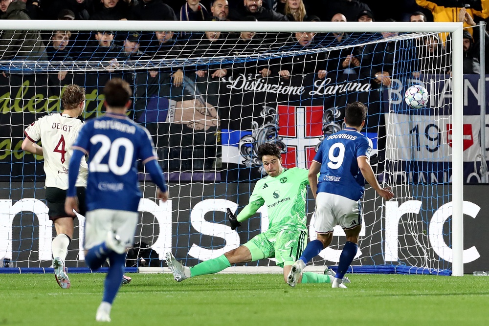 Striker Tasos Douvikas netted the second, with Paz grabbing the assist (Getty)