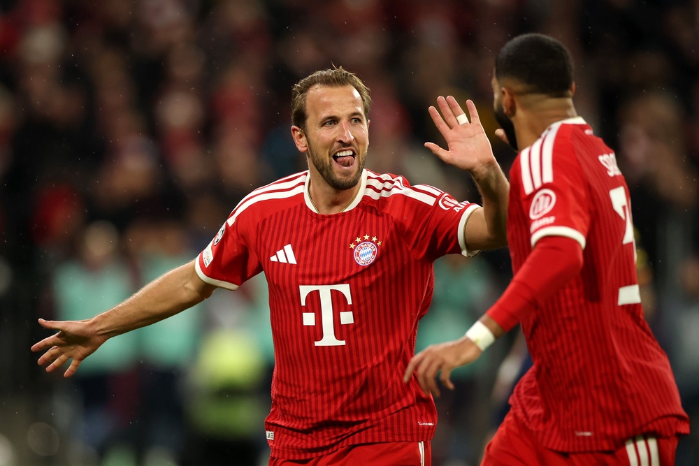 Harry Kane was scorer and creator for Bayern (Getty)