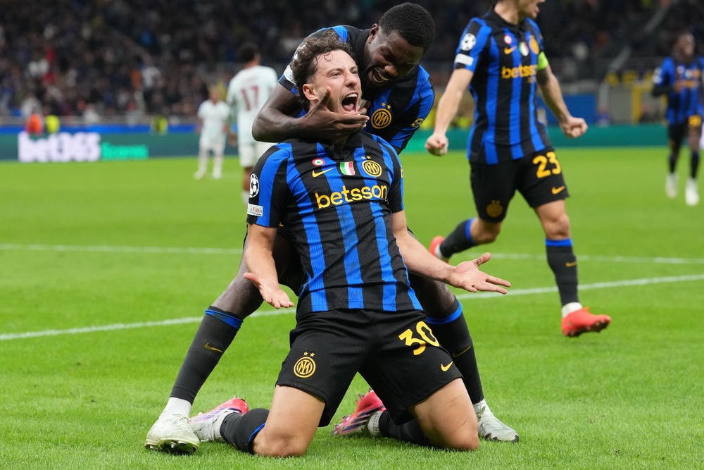 Carlos Augusto earned Inter a much-needed win over Shakhtar (AP)