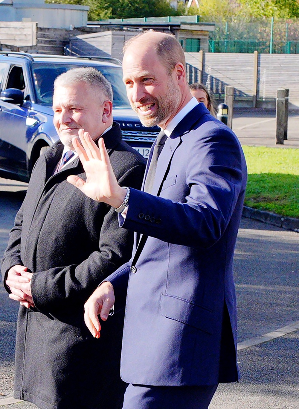 Prince WIlliam visited a Welsh primary school on the anniversary of Aberfan (Getty)