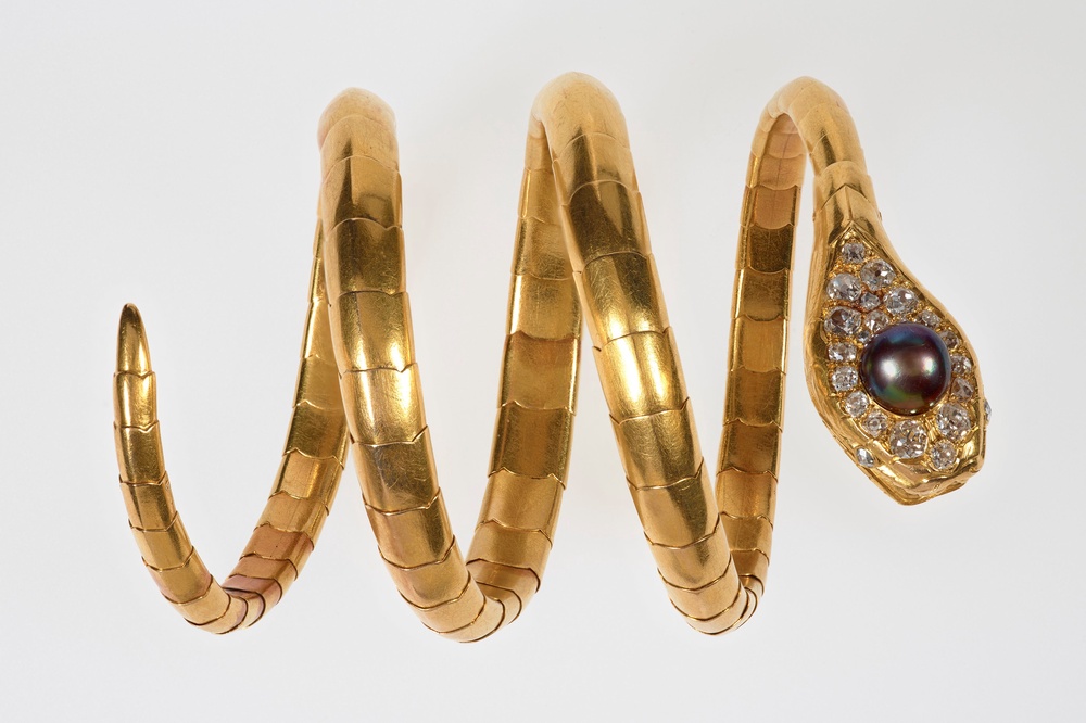 Queen Alexandra’s articulated serpent bracelet, c.1870