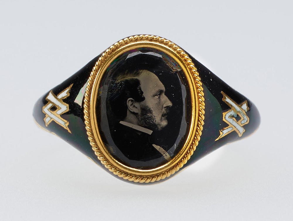 Victoria’s mourning Ring for Prince Albert, 1861 ((Royal Collection Enterprises Limited 2026/Royal Collection Trust/PA)