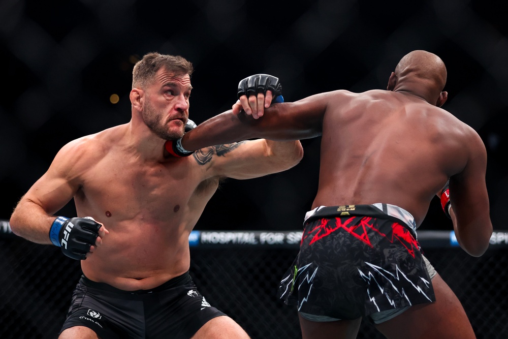 Jones retired seven months after beating Stipe Miocic to retain the UFC heavyweight title (Getty)