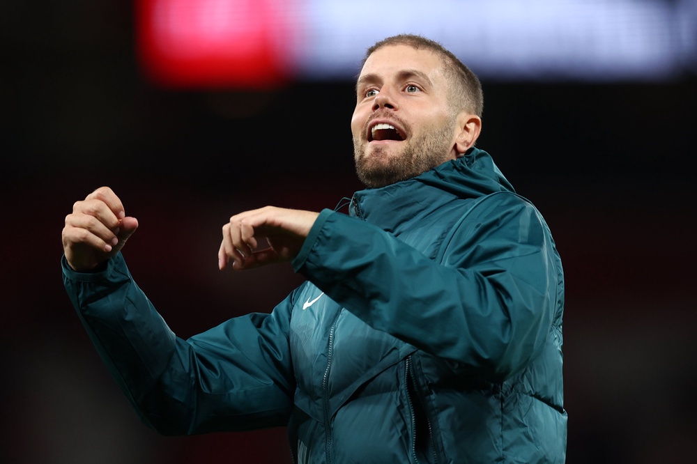 Fabian Hurzeler led Brighton to a brilliant win at Old Trafford earlier this season (Getty)