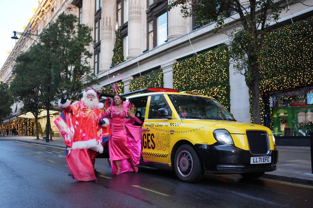 The festive launch comes days before the pedestrianisation of Oxford Street (Yui Mok/PA) (PA Wire)