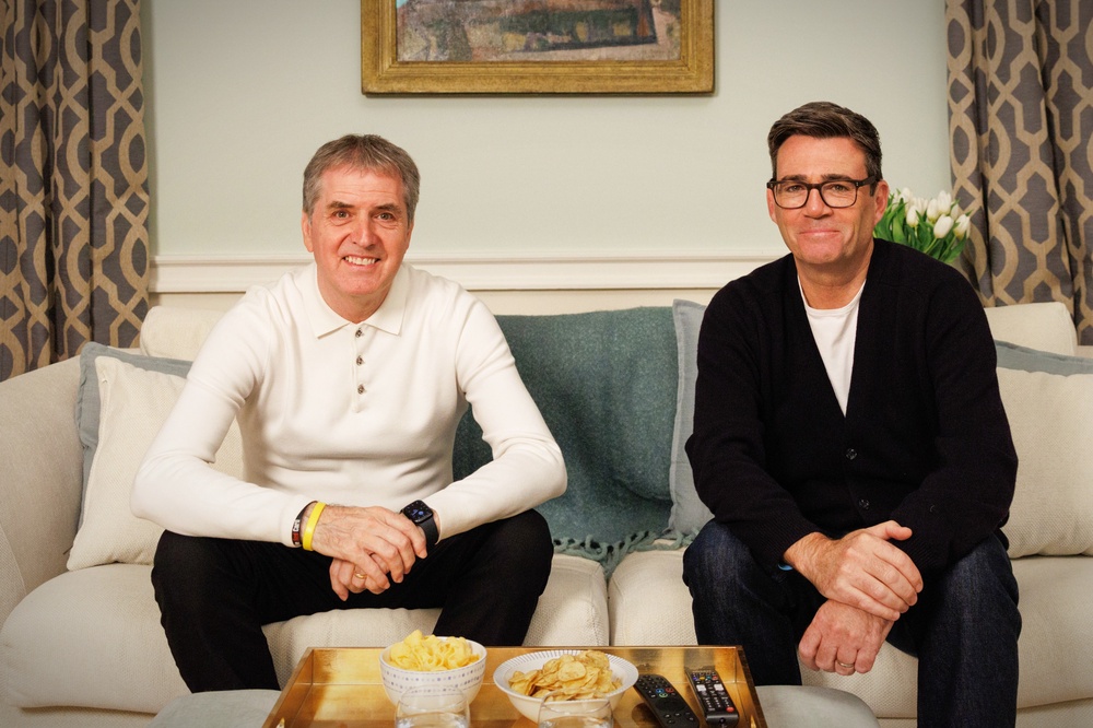 Mr Burnham is to become the first prime minister to appear on Channel 4’s ‘Gogglebox’ when he takes part in a celebrity charity version of the show (Simon Dawson/No 10 Downing Street)