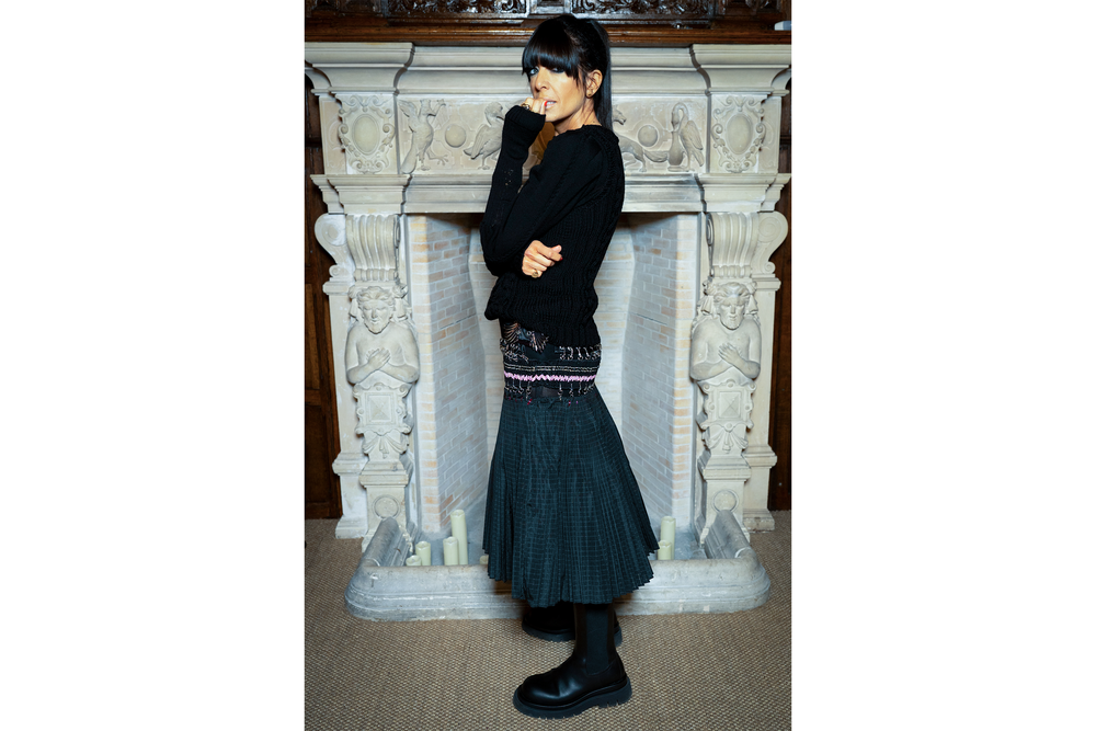 The drop waist of the skirt adds a bit of edge to this look (BBC/Studio Lambert)