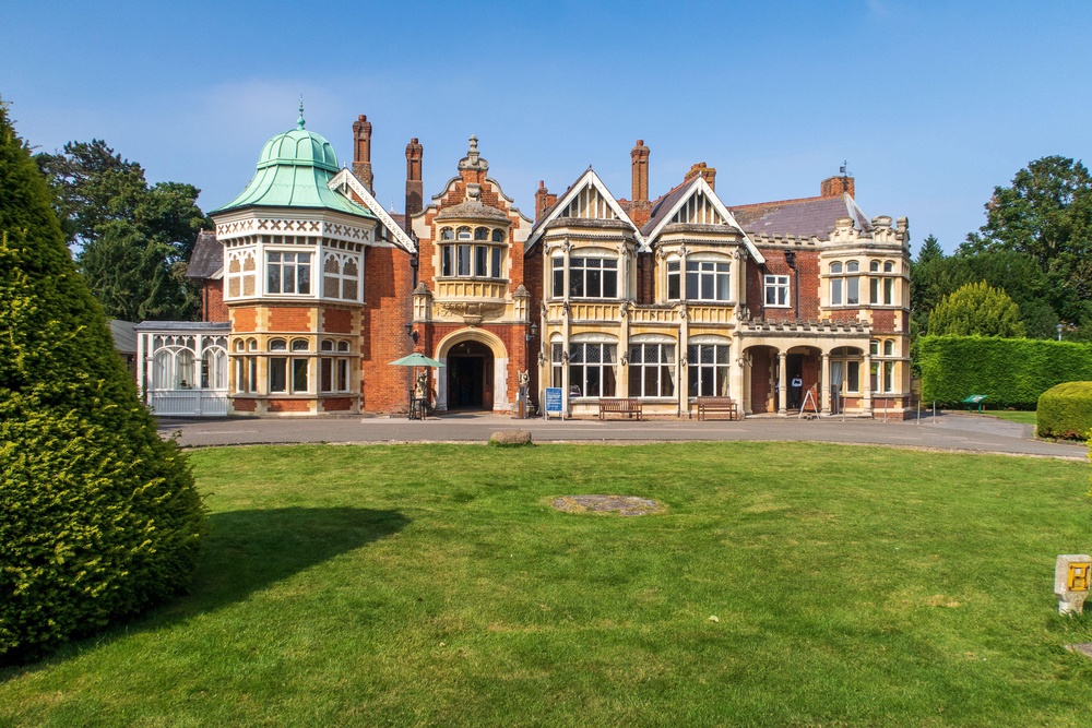 Bletchley Park in Milton Keynes (PA)