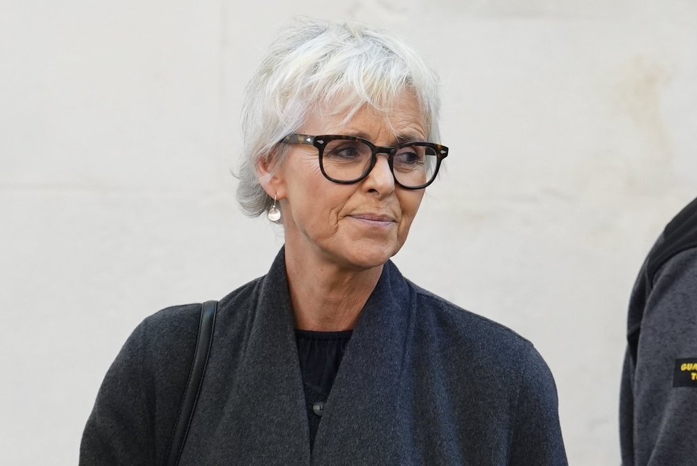 Anna Jones also attended the memoral service (Jordan Pettitt/PA)