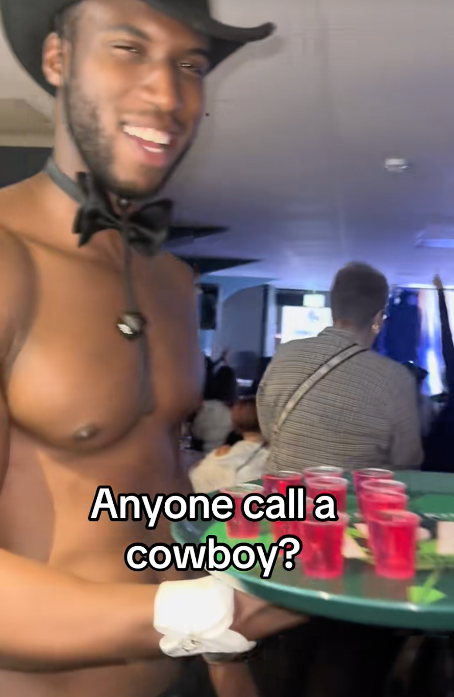 UK Pleasure Boys performed at Banbury’s clubhouse on Saturday (UK Pleasure Boys/TikTok)