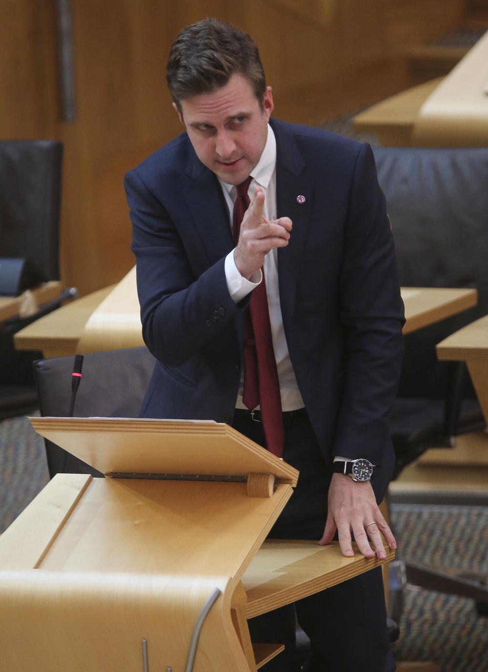 Daniel Johnson condemned the ‘ludicrous’ delay in publishing the strategy (Fraser Bremner/Daily Mail/PA) (PA Archive)