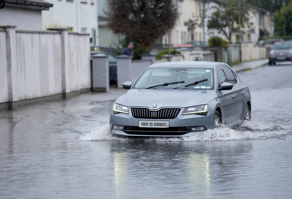 Met Éireann has warned drivers to prepare for flooding on the roads (Niall Carson/PA) (PA Archive)