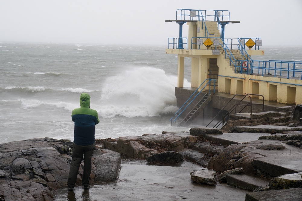 Met Éireann has issues Status Orange weather warnings for counties in the south and east of Ireland (Brian Lawless/PA) (PA Archive)
