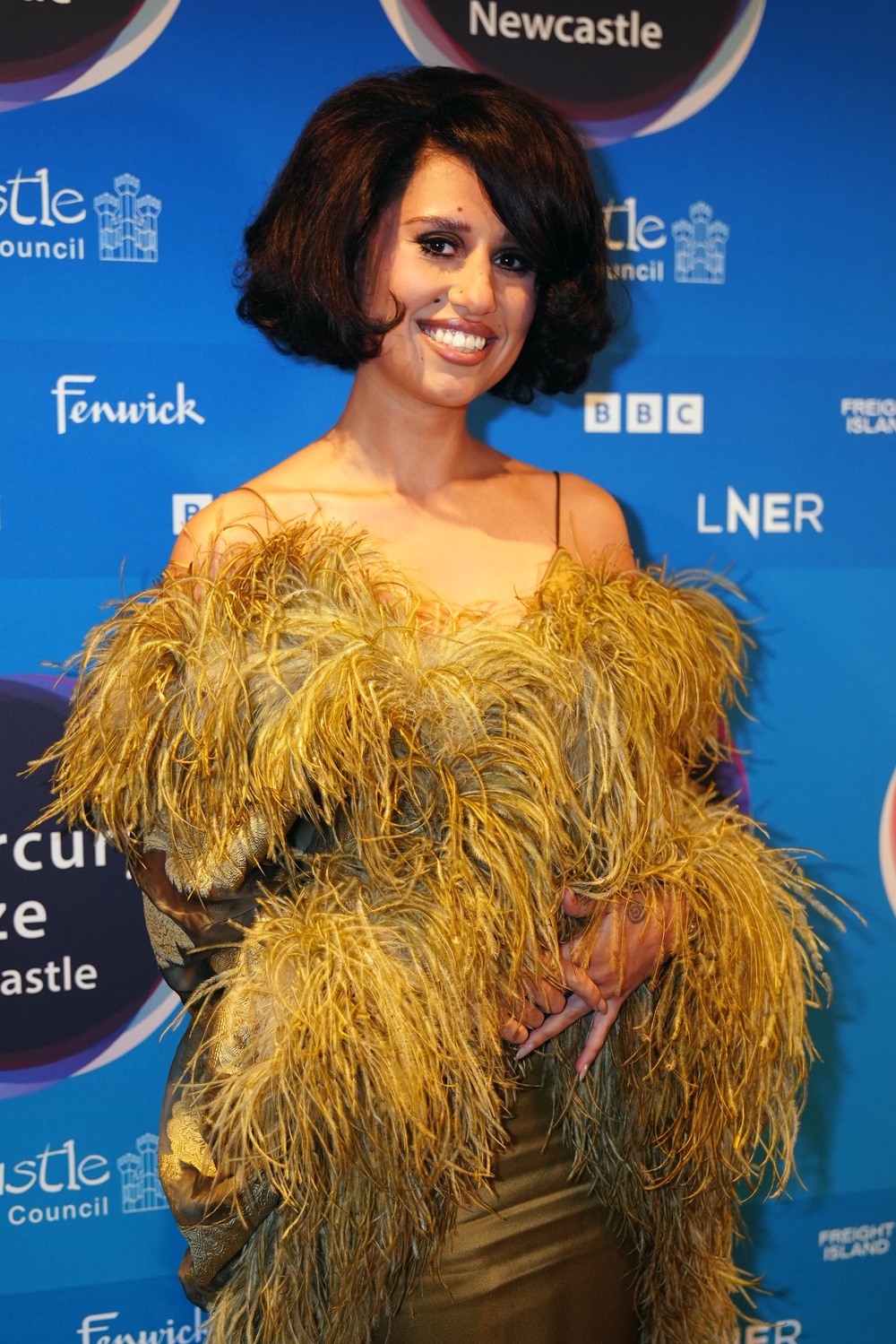 RAYE on the red carpet at the 2026 Mercury Prize ceremony in Newcastle (PA)