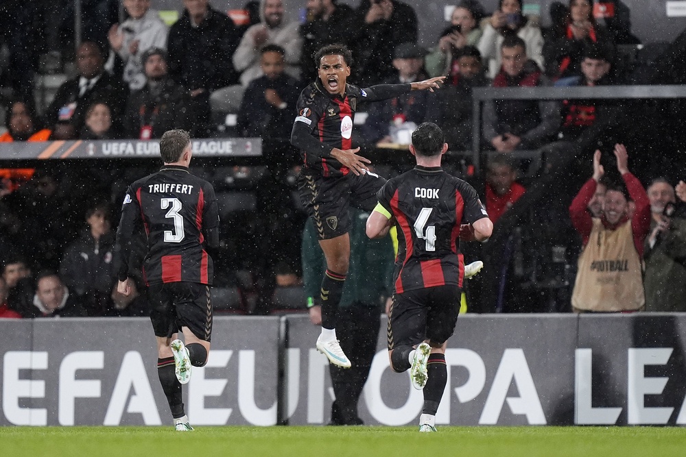 Amine Adli’s goal added some gloss to the scoreline (Andrew Matthews/PA)
