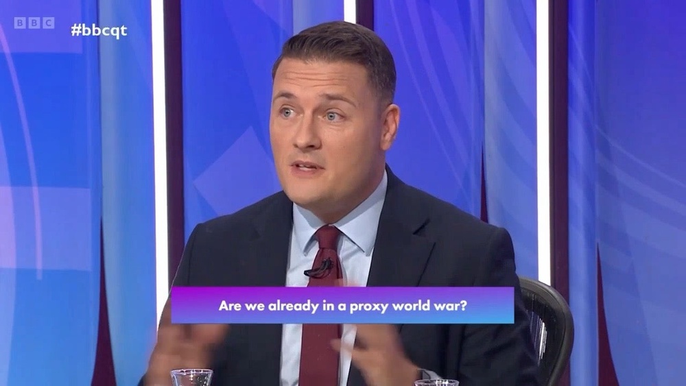 Wes Streeting defends ‘be-ready’ stockpile list as Question Time audience tackle him over ‘scaremongering’ (BBC Question Time)