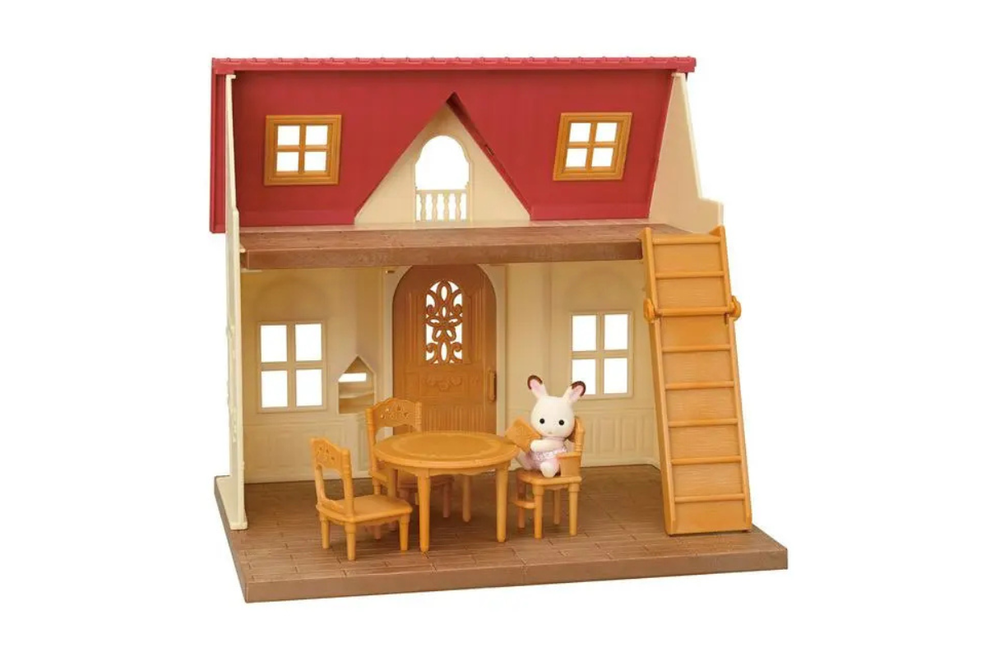 Kids can design their own Sylvanian home with this two-storey house set (Sainsbury's)