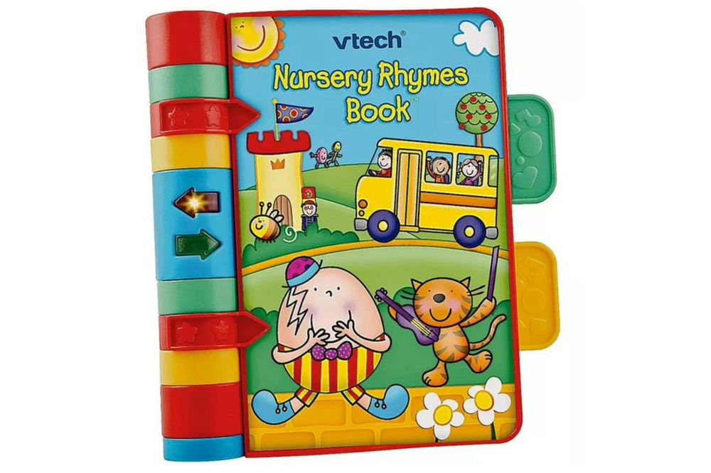 This interactive book is suitable for babies from three to 24 months (Sainsbury's)