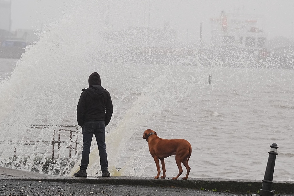 Storm Austen will be followed by Storm Boelo (PA) (PA Archive)