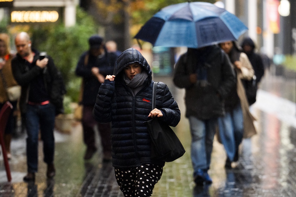 Heavy rain is sweeping Scotland on Friday due to Storm Austen (Jordan Pettitt/PA) (PA Wire)