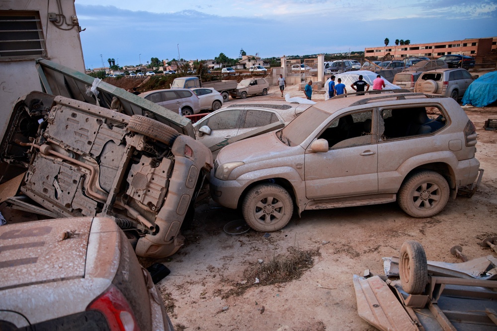 The Sicilian city of Marsala and neighbouring towns were struck by a tornado earlier this month in what experts said was an almost unprecedented event for the Mediterranean island (Reuters)