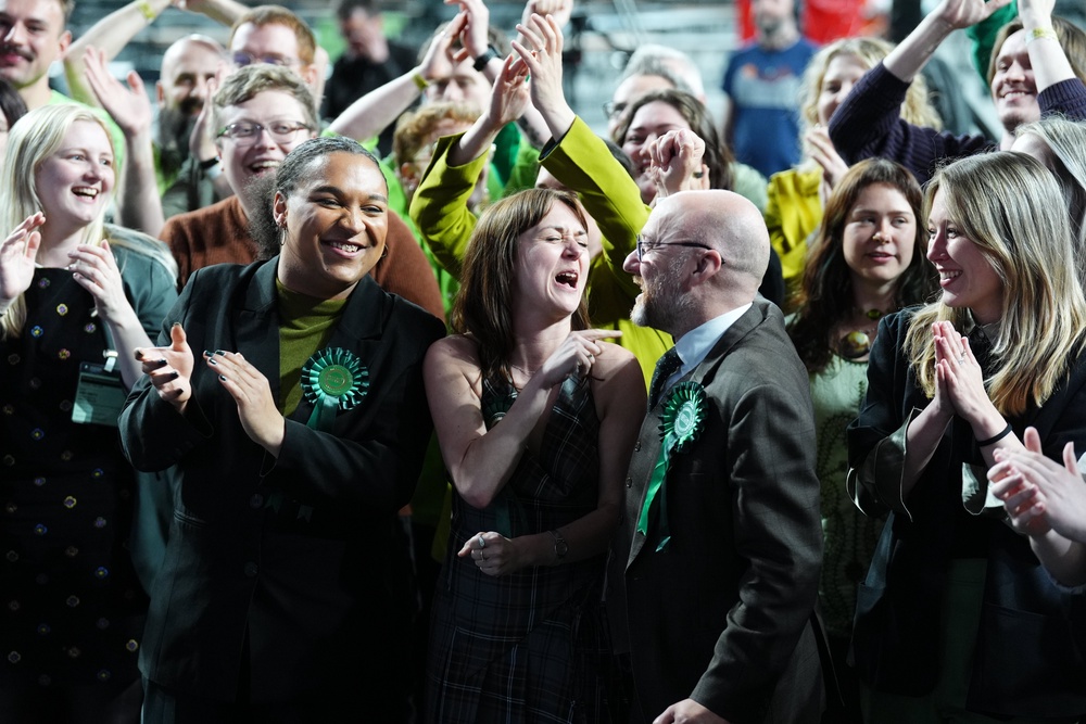 The Scottish Greens won the most MSPs in the party’s history in May (Milligan/PA) (PA Wire)