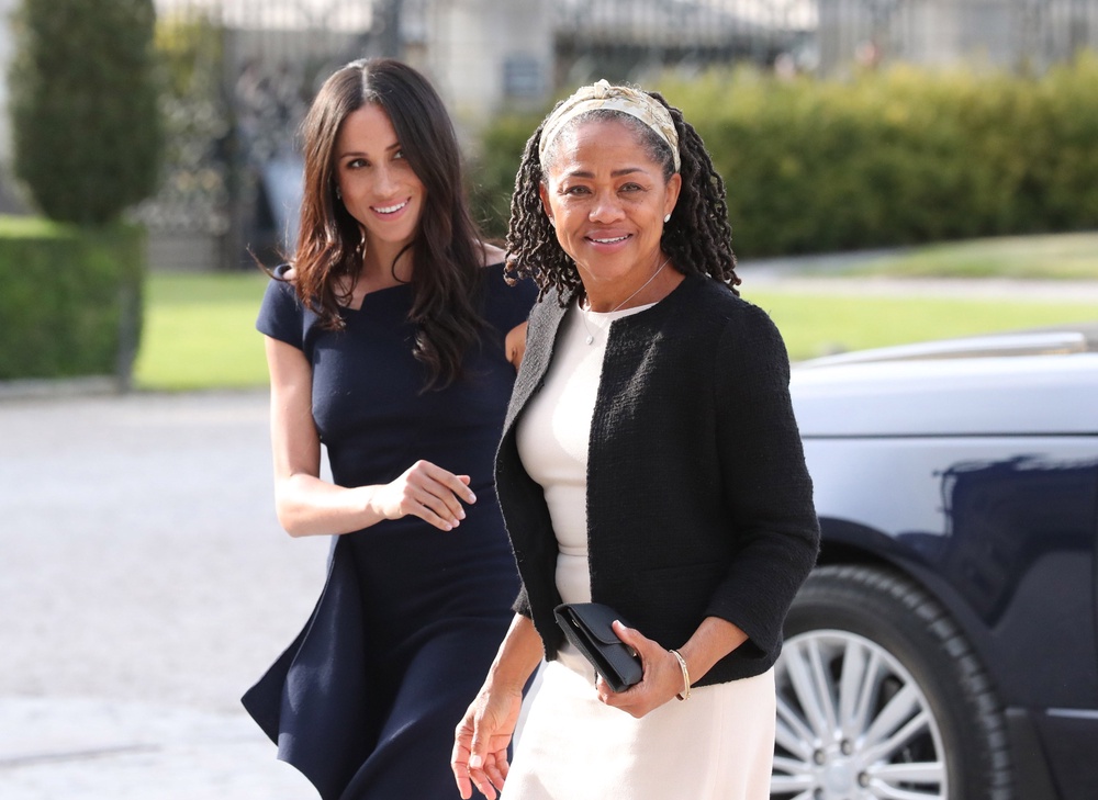 Meghan with her mother Doria Ragland (PA) (PA Archive)