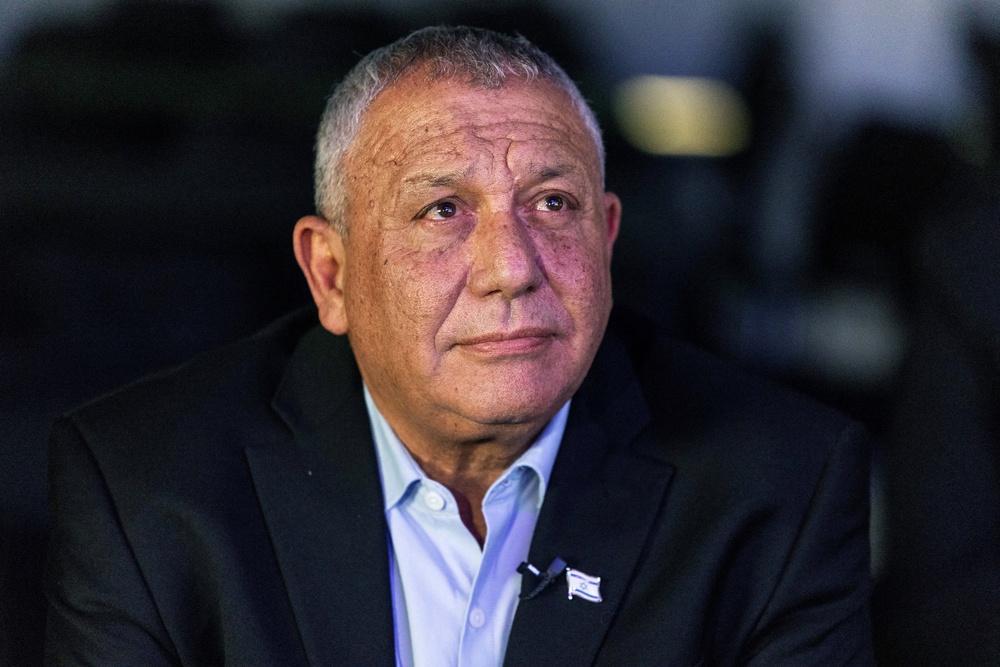 Former Israeli military chief Gadi Eisenkot's Yashar party is leading the elections. But this does not ensure the group would form a government (Reuters)