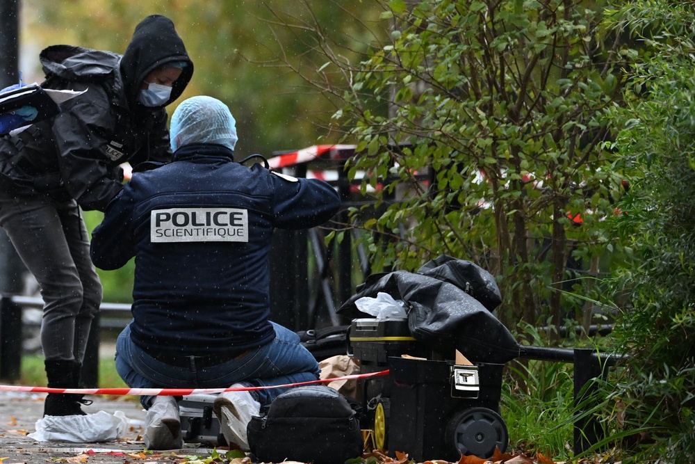 The suspect was arrested by police less than 20 minutes after he first started shooting (PA)