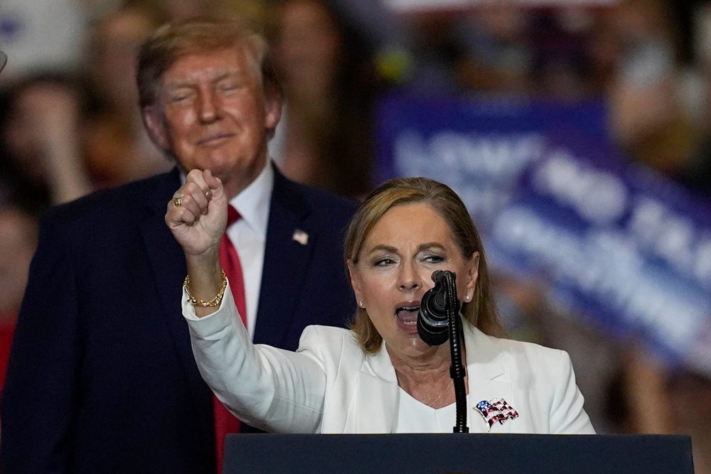 Darline Graham — who has said she believes carrying on her late brother’s legacy is God’s plan for her — is locked in a tight race with Andrews, polls show (AP)