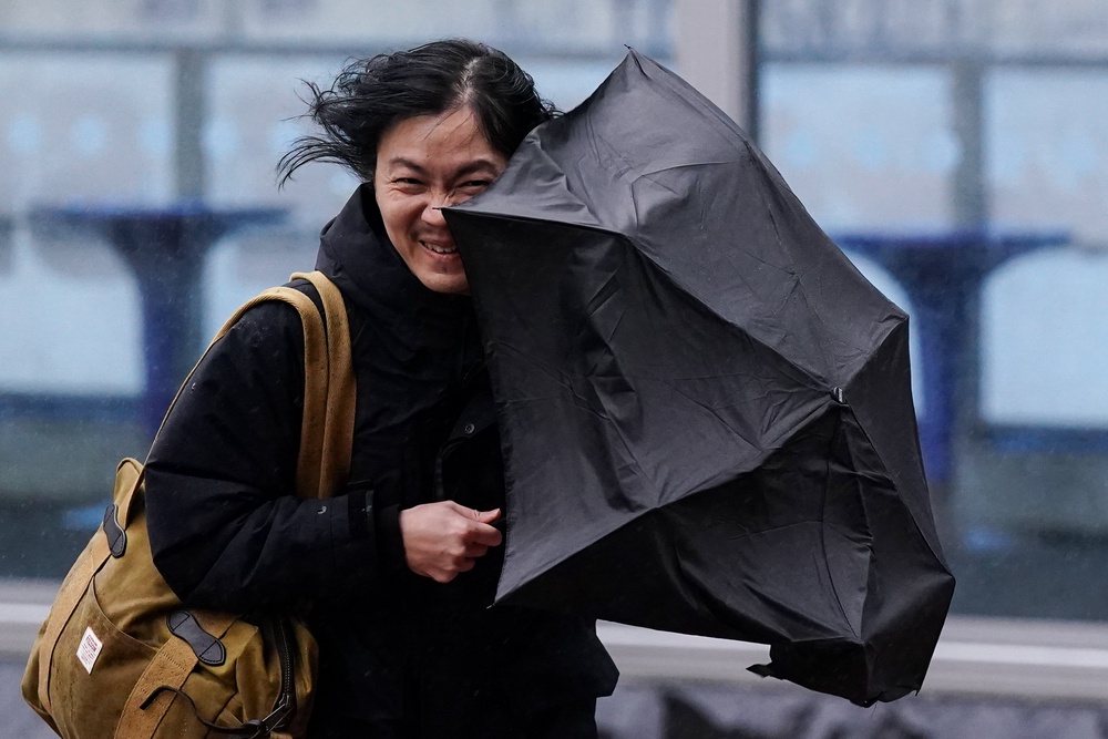 Forecasters have warned of potential injuries and danger to life from flying debris (Jacob King/PA) (PA Archive)