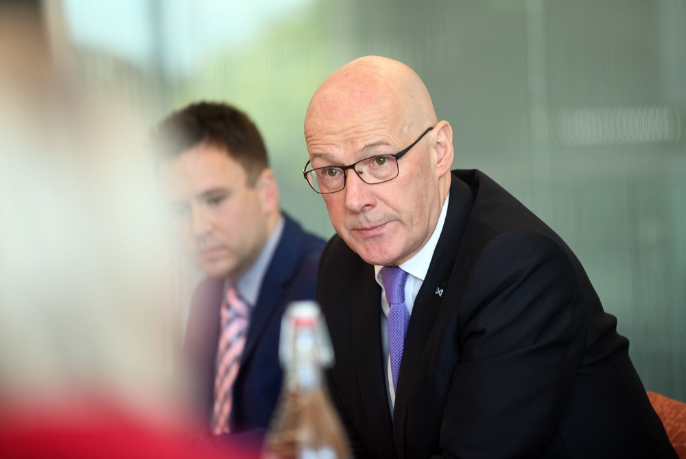First Minister John Swinney’s stance on oil and gas has been questioned (Michael Boyd/PA) (PA Archive)
