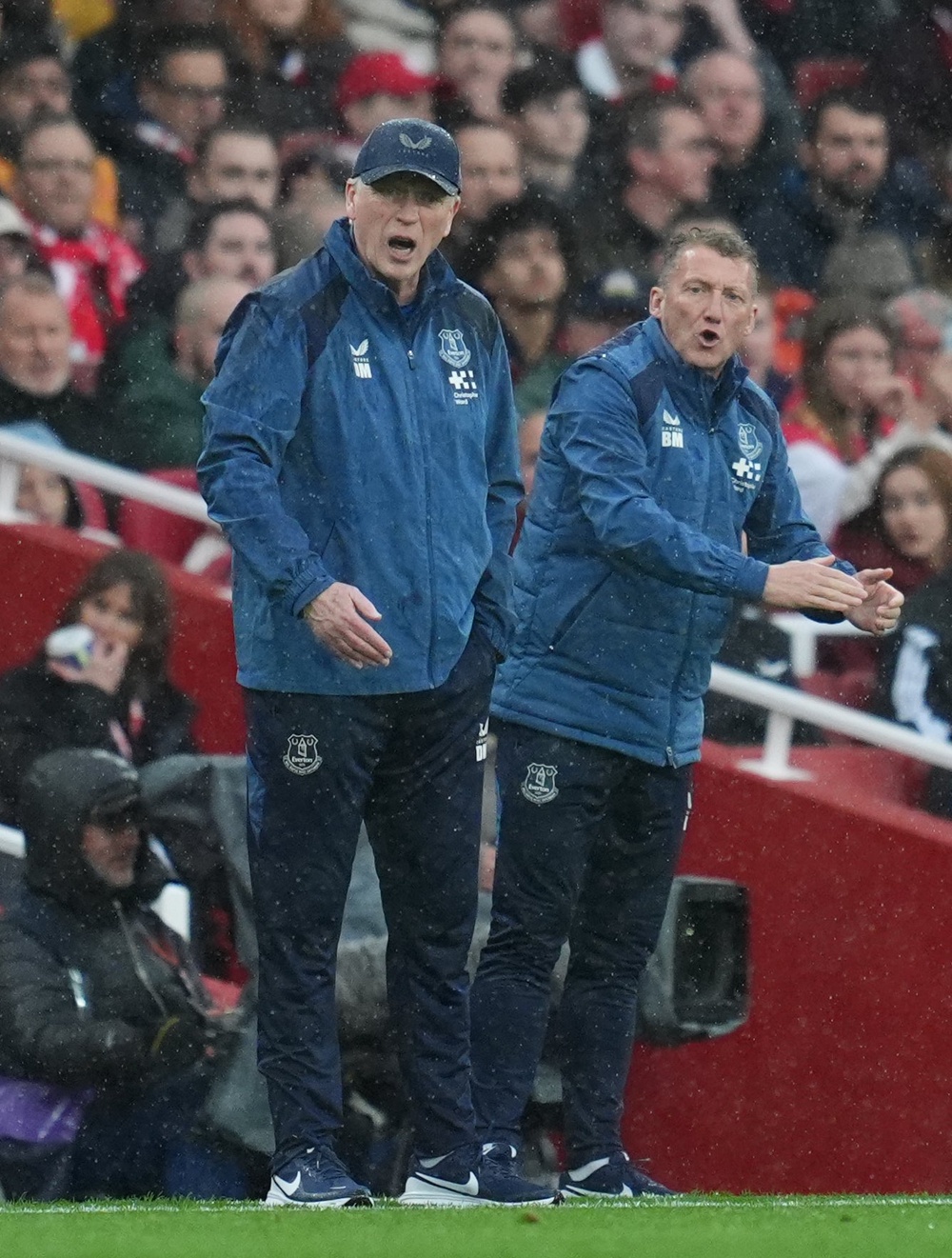 Everton manager David Moyes watched his side suffer a second successive defeat (Adam Davy/PA)
