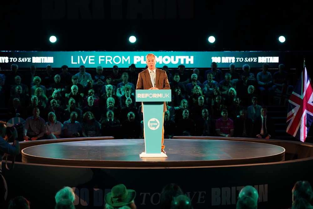 Reform UK leader Nigel Farage said Mr Burnham’s move was a ‘total betrayal’ (Zoe Head-Thomas/PA) (PA Wire)