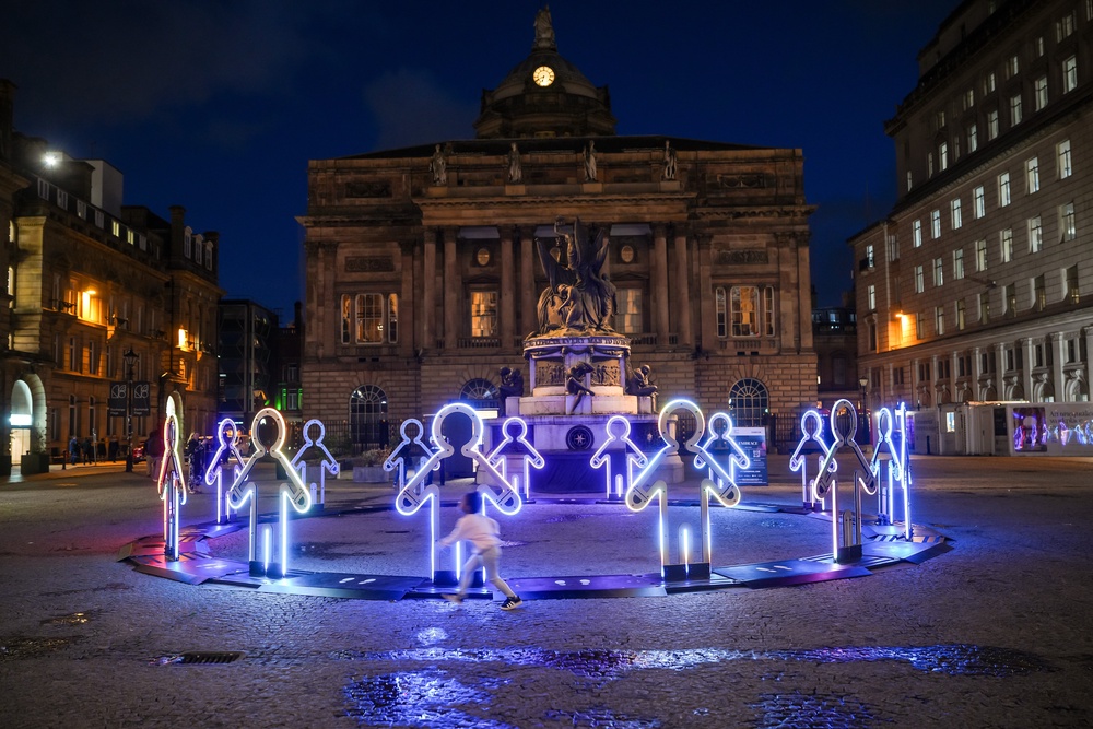 Liverpool's River of Light event has been cancelled on Sunday (file picture) (Getty)