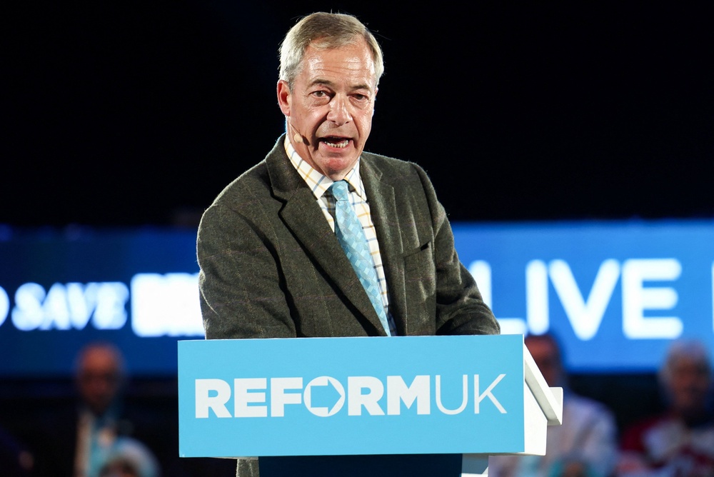 Farage is in trouble (Reuters)